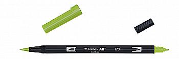Маркер-блендер двосторонній ABT BrushPen ABT-173, зелена верба ТМ "Tombow" Маркер-блендер двосторонній ABT BrushPen ABT-173, зелена верба ТМ "Tombow"