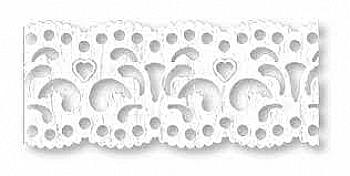 Стрічка паперова самоклеюча, "Хвилька", Біла, 14 мм*2 м, Heyda Стрічка паперова самоклеюча, "Хвилька", Біла, 14 мм*2 м, Heyda