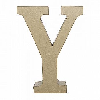 Заготівка з пап`є-маше Літера "Y" 5*22*30 см, AC418O ТМ "Clairefontaine"