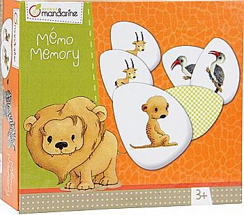 Мемо-карточки "Животные Саванны" (3+ лет), 42762O ТМ "Avenue Mandarin" Мемо-карточки "Животные Саванны" (3+ лет), 42762O ТМ "Avenue Mandarin"