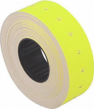 Етикетка-цінник 21*12 мм, 1000 шт, жовта, Е21301-05