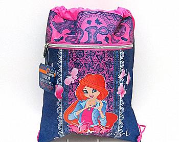 Сумка для взуття зі змійкою "Fashion girl" 39*30 см, JO-18091