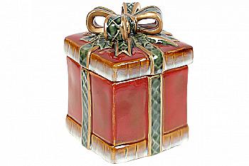 Банка керамічна "Подарунок" 350 мл, 197-733 Банка керамічна "Подарунок" 350 мл, 197-733