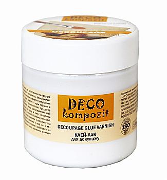 Клей-лак для декупажу Deco Kompozit матовий 140 мл Клей-лак для декупажу Deco Kompozit матовий 140 мл