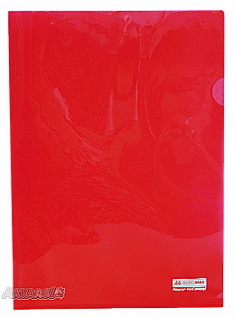 Папка-куточок А4, Jobmax, червона, BM.3853-05