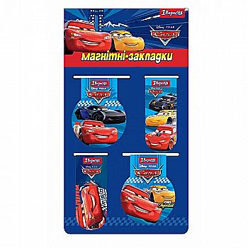 Закладки магнітні "Cars" 1Вересня, 707391