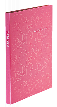 Папка А4, 20 файлів Barocco, рожева BM.3607-10