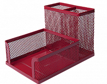 Прилад настільний 100*150*90 мм, метал, червоний BM.6242-05 Прилад настільний 100*150*90 мм, метал, червоний BM.6242-05