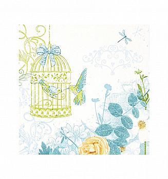 Декупажные салфетки "Винтажная клетка", 33*33 см, ti-flair Декупажные салфетки "Винтажная клетка", 33*33 см, ti-flair