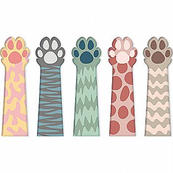 Закладка паперова 5*12*50 мм, Paw, 100 шт, 2491-A Axent