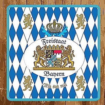 Декупажні серветки "Freistaat bayern", 33*33 см, 18,5 г/м², Abiente Декупажні серветки "Freistaat bayern", 33*33 см, 18,5 г/м², Abiente