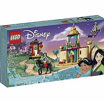 Конструктор Lego Disney "Пригоди Жасмин та Мулан", 43208 Конструктор Lego Disney "Пригоди Жасмин та Мулан", 43208