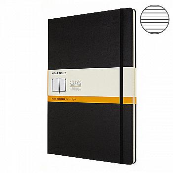 Записник Чорний м`який лінійка, Moleskine Classic, QP641 Записник Чорний м`який лінійка, Moleskine Classic, QP641