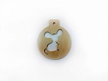 Заготівка Ялинкова прикраса "Мишка", 2513 Заготівка Ялинкова прикраса "Мишка", 2513