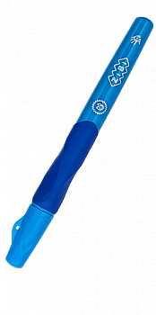 Ручка шариковая для правши с резиновым гриппом, синяя, ZB.2000-01 Ручка шариковая для правши с резиновым гриппом, синяя, ZB.2000-01