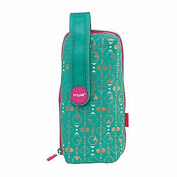 Мультипенал з наповненням "Copper Green", Milan, 08872CP3GR Мультипенал з наповненням "Copper Green", Milan, 08872CP3GR