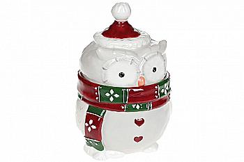 Банка керамічна "Мудра Сова" 750 мл, 834-303 Банка керамічна "Мудра Сова" 750 мл, 834-303