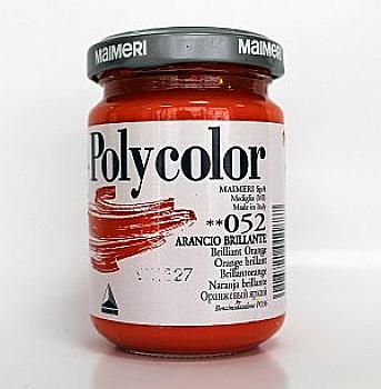 Краска акриловая Polycolor 140мл оранжевый яркий 052 Краска акриловая Polycolor 140мл оранжевый яркий 052