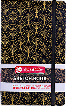 Блокнот для графіки Talens Art Creation 140 г/м², 13*21 см, 80 арк, Art deco, Royal Talens Блокнот для графіки Talens Art Creation 140 г/м², 13*21 см, 80 арк, Art deco, Royal Talens