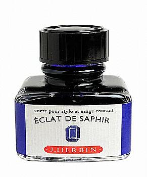 Чернила для автоматической перьевой ручки 30 мл, сапфировый синий, 13016T