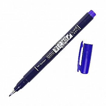 Кисть-ручка Brush Pen Fudenosuke на водной основе BH18, фиолетовый, WS-BH18 Tombow Кисть-ручка Brush Pen Fudenosuke на водной основе BH18, фиолетовый, WS-BH18 Tombow