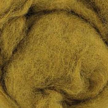Вовна д/валяння Новозеландська 27 мк 50 г №5023, оливковий Чарівна мить Вовна д/валяння Новозеландська 27 мк 50 г №5023, оливковий Чарівна мить