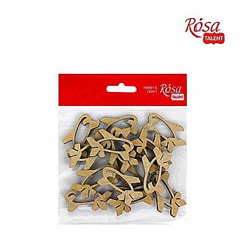 Мини-заготовка Самолет 2, МДФ, 1 шт, Rosa Talent (10)