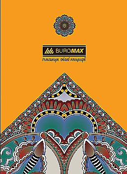 Блокнот-планшет А5 48 л. клетка, клееный сверху, картонная обложка, ассорти, BM.2477 Блокнот-планшет А5 48 л. клетка, клееный сверху, картонная обложка, ассорти, BM.2477