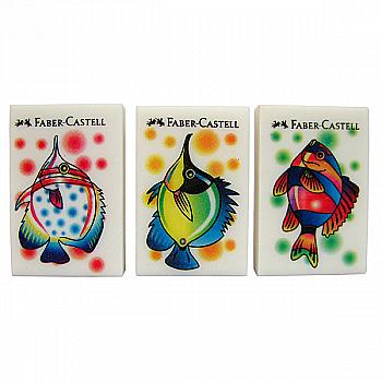 Гумка Faber "Рибка" вініл, 184648 (7046-48) *** Гумка Faber "Рибка" вініл, 184648 (7046-48) ***