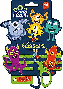 Ножницы "Monsters" с принтом на лезвии 480327 Ножницы "Monsters" с принтом на лезвии 480327