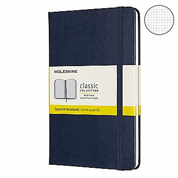 Записник Сапфір медіум клітинка, Moleskine Classic, QP051B20 Записник Сапфір медіум клітинка, Moleskine Classic, QP051B20