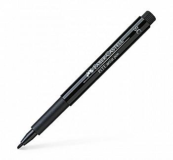 Ручка капиллярная PITT Brush Artist Pen SC, чёрная, 167892 Faber-Castell Ручка капиллярная PITT Brush Artist Pen SC, чёрная, 167892 Faber-Castell