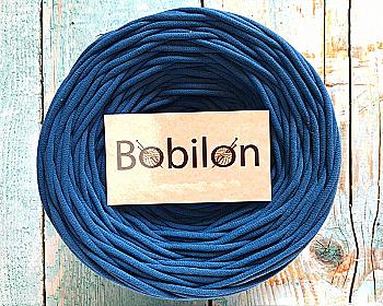 Пряжа трикотажна Bobilon Medium (7-9 мм), індіго Пряжа трикотажна Bobilon Medium (7-9 мм), індіго