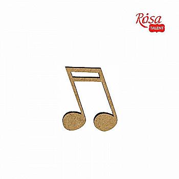 Мини-заготовка Ноты, МДФ, 3,9*5,4 см, 1 шт, Rosa Talent (10) Мини-заготовка Ноты, МДФ, 3,9*5,4 см, 1 шт, Rosa Talent (10)