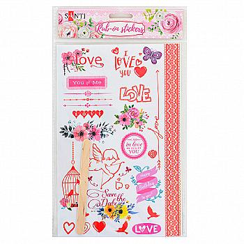 Натирка самоклеюча "Романтика" 22*15 см, 741435 Натирка самоклеюча "Романтика" 22*15 см, 741435