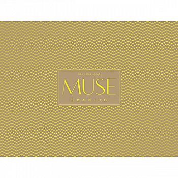 Блок для малювання на склейці "Drawing" А4+, 20 арк. "Muse" (1504) Блок для малювання на склейці "Drawing" А4+, 20 арк. "Muse" (1504)