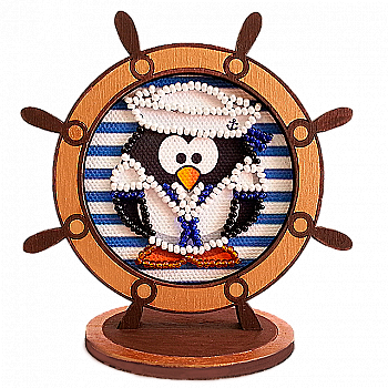 Магніт для вишивання бісером з фігурною рамкою, FLD-005