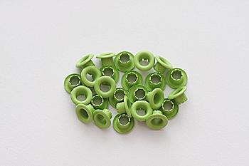 Набор люверсов светло-зеленые 4,8 мм, 25 шт, SCB340611