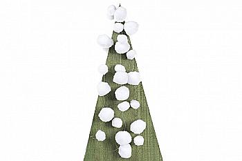 Гірлянда декоративна "Сніжки" 180 см, NY27-733