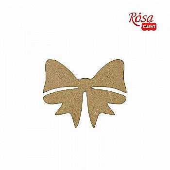 Мини-заготовка Бант 1, МДФ, 4,7*3,9 см, 1 шт, Rosa Talent (10) Мини-заготовка Бант 1, МДФ, 4,7*3,9 см, 1 шт, Rosa Talent (10)
