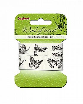 Стрічка декоративна Вітер мандрів, 20мм, 2м, SCB390402