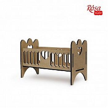 Кроватка "Сердце", МДФ, 35*16*22,5 см, Rosa Talent