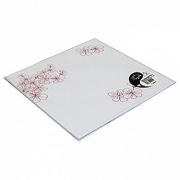 Заготівка д/листівок складена Pollen Raspberry flowers 106*213 мм/210 г, 54425C Clairefontaine