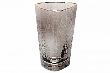 Склянка із золотим кантом "Smoke" 380 мл, 579-212 Склянка із золотим кантом "Smoke" 380 мл, 579-212