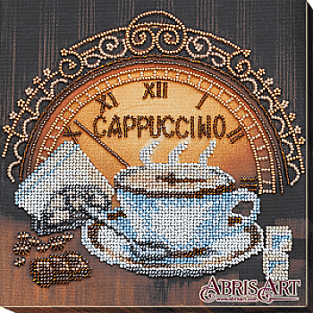 Набір-міді для вишивки бісером "Кава і шоколад", AMB-039  Набір-міді для вишивки бісером "Кава і шоколад", AMB-039