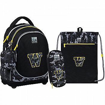 Набор Рюкзак+пенал+сумка для обуви WK 724 W camo, SET_WK22-724S-2 Набор Рюкзак+пенал+сумка для обуви WK 724 W camo, SET_WK22-724S-2