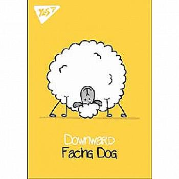 Блокнот А7/48 кл клей "Yoga sheeps", 891427