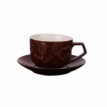 Чашка кофейная 9,2*14,5*4,8 см, бордо, 107609 Чашка кофейная 9,2*14,5*4,8 см, бордо, 107609