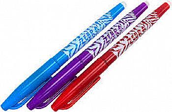 Ручка гелева Hiper Zebra HG-220 "пиши-стирай" 0,5 мм фіолетова Ручка гелева Hiper Zebra HG-220 "пиши-стирай" 0,5 мм фіолетова