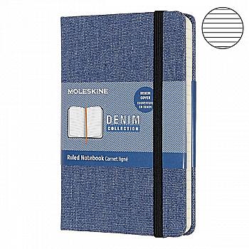 Блокнот Антверпен синий карман. линейка, Moleskine Denim, LCDNB2MM710 Блокнот Антверпен синий карман. линейка, Moleskine Denim, LCDNB2MM710